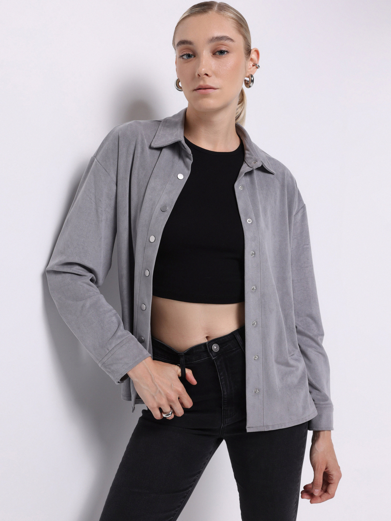 Рубашки Colin’s модель CL1075720_Q1.V1_GRA Фото