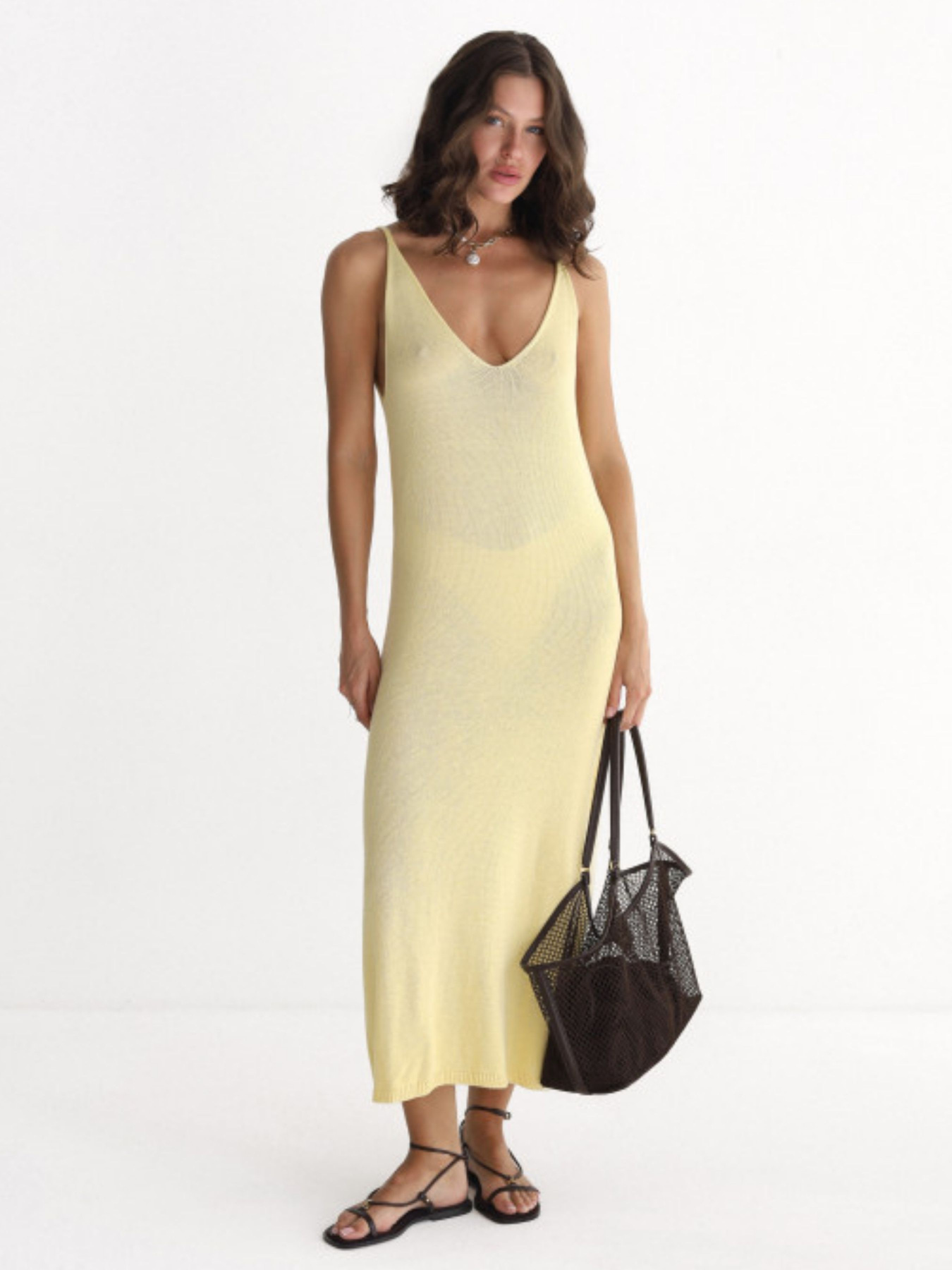 Платье макси Lilove модель 350 Платье макси Lilove модель 350 Фото