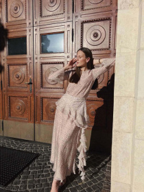 Сукня міді Alnest модель AN 784 Фото