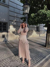 Платье миди Alnest модель AN 784 Фото