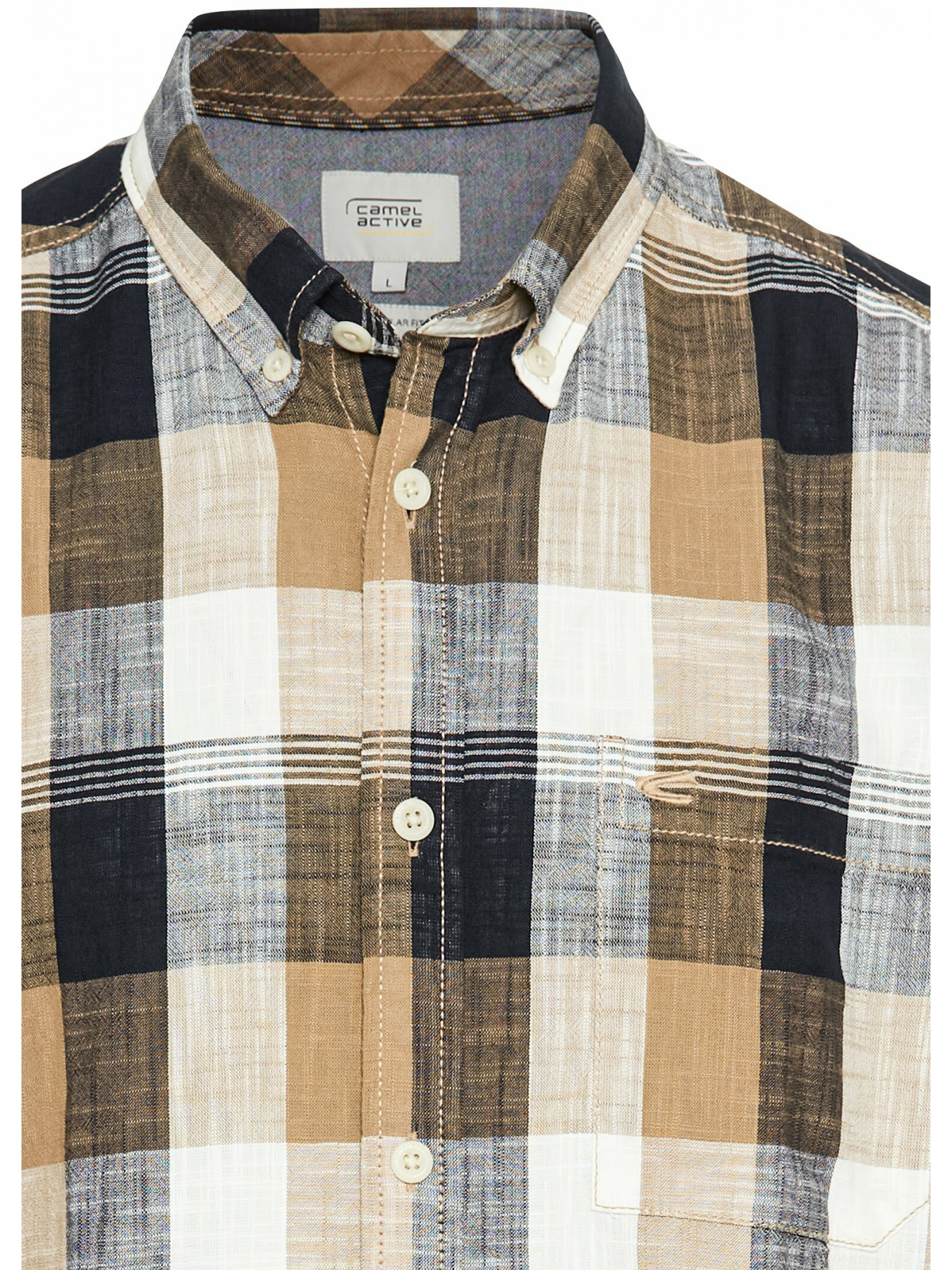 Сорочка повсякденна Camel Active модель 409261-5S61-19 Сорочка повсякденна Camel Active модель 409261-5S61-19 Фото