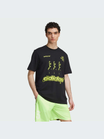 Футболкалар мен поло жейделер Adidas Graphics үлгі JW2954-KZ Фото