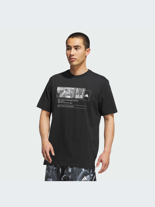 Футболкалар мен поло жейделер Adidas үлгі JV8300-KZ Фото