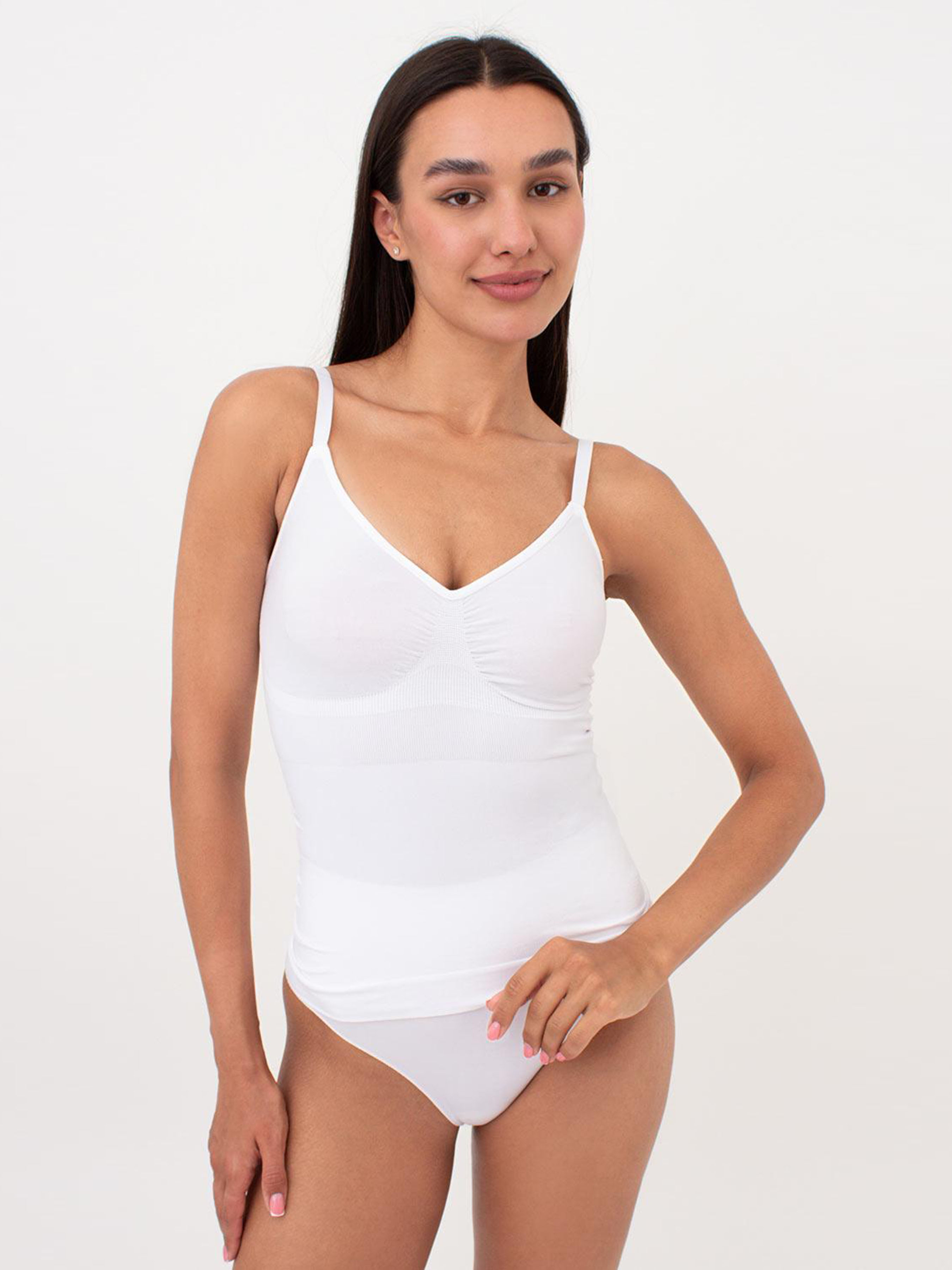 Жіноча Майка для дому Giulia  (UP-00002968_white) колір білий, матеріал мікрофібра