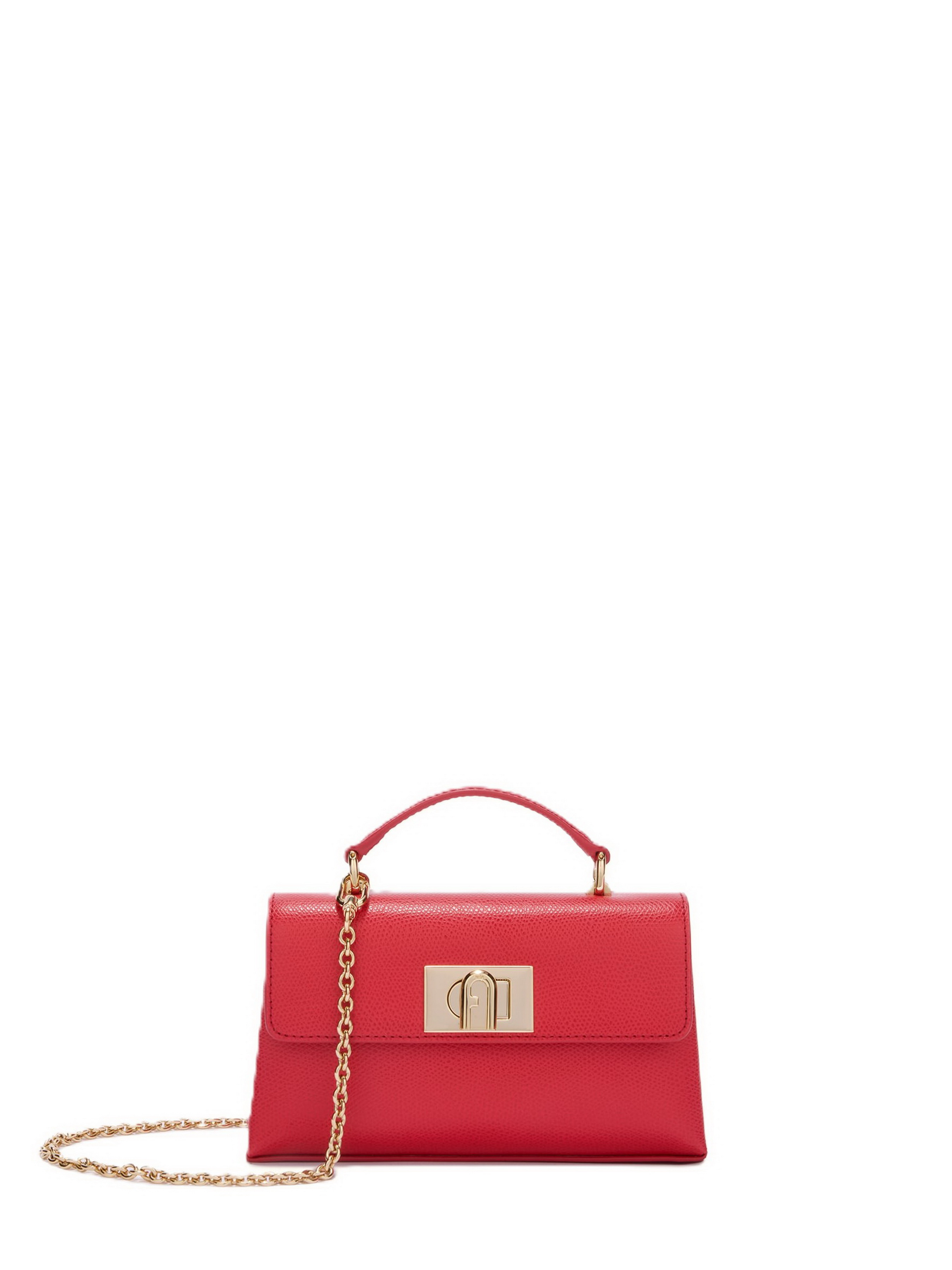 Furla Сумки (WE00423ARE000RUB001007) Жіноче колір - Червоний матеріал - Шкіра