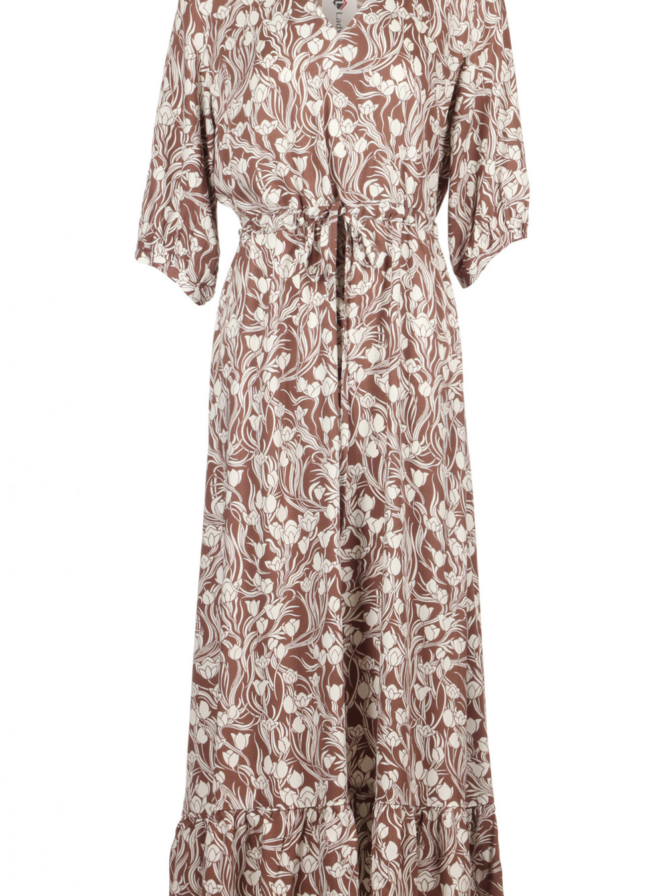 Платье макси LadyLike модель ll186819284-korichnevij Фото