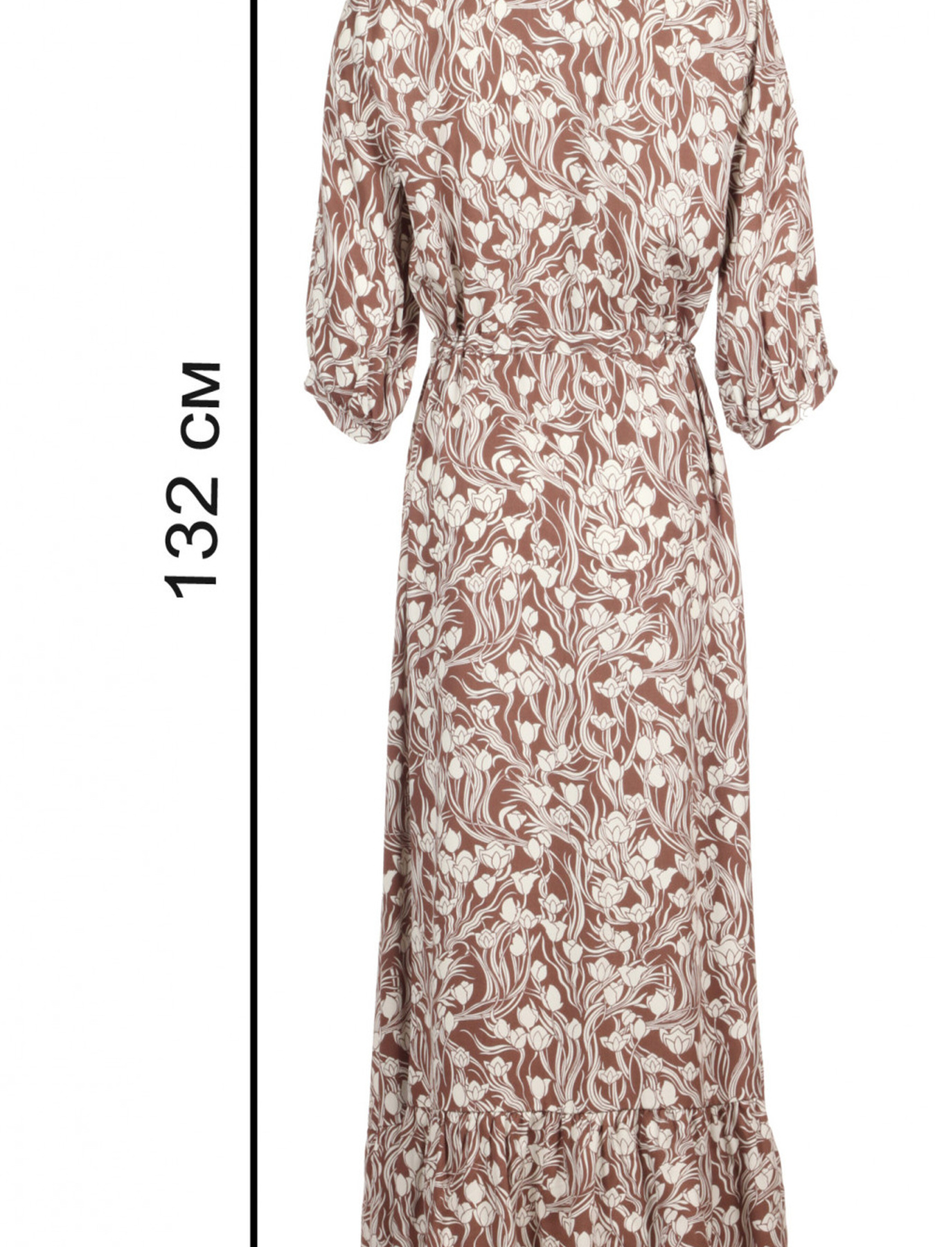 Платье макси LadyLike модель ll186819284-korichnevij Фото