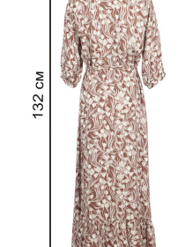 Платье макси LadyLike модель ll186819284-korichnevij Фото