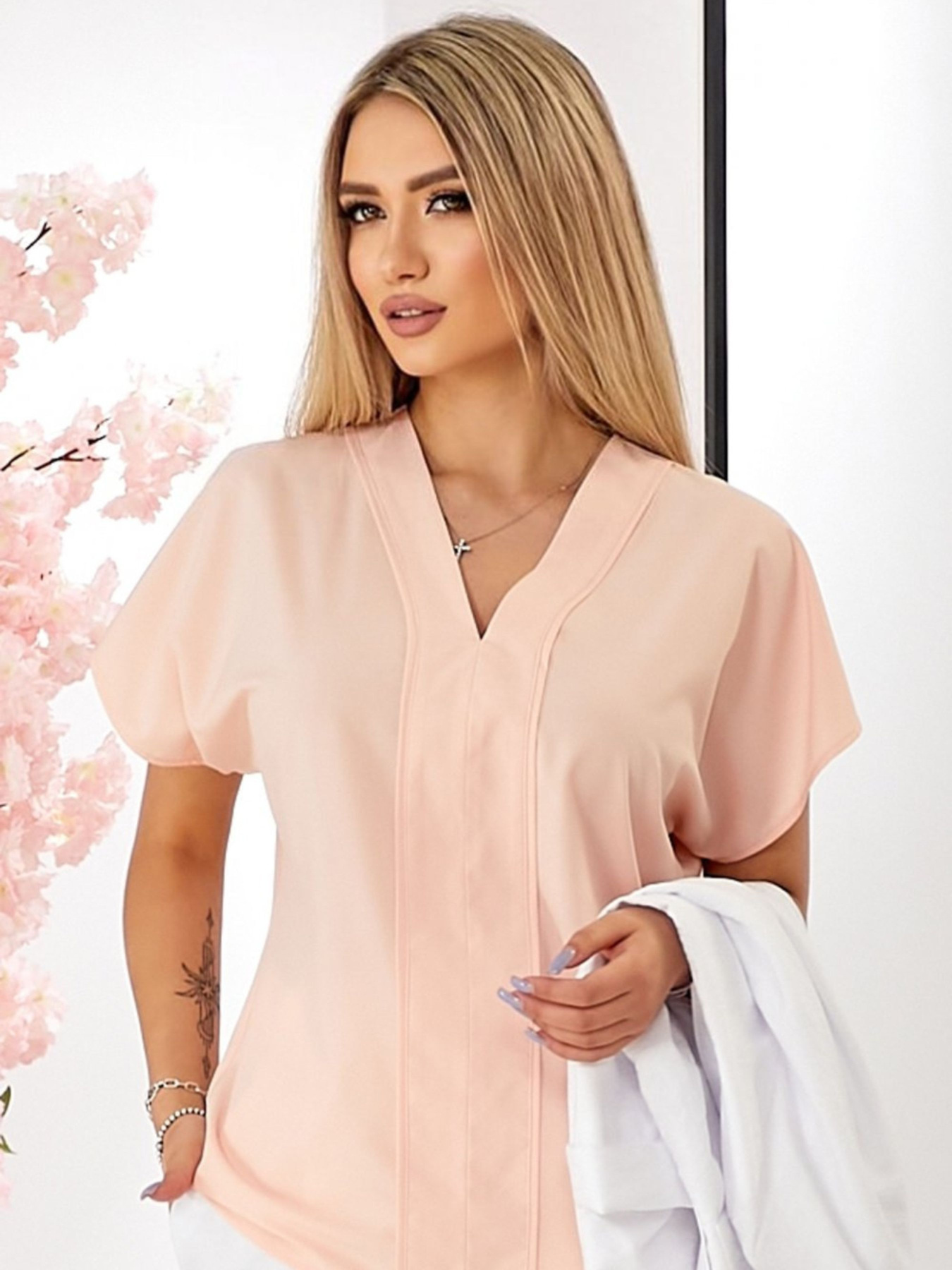 Блуза LadyLike модель ll200510013-rozhevij Фото