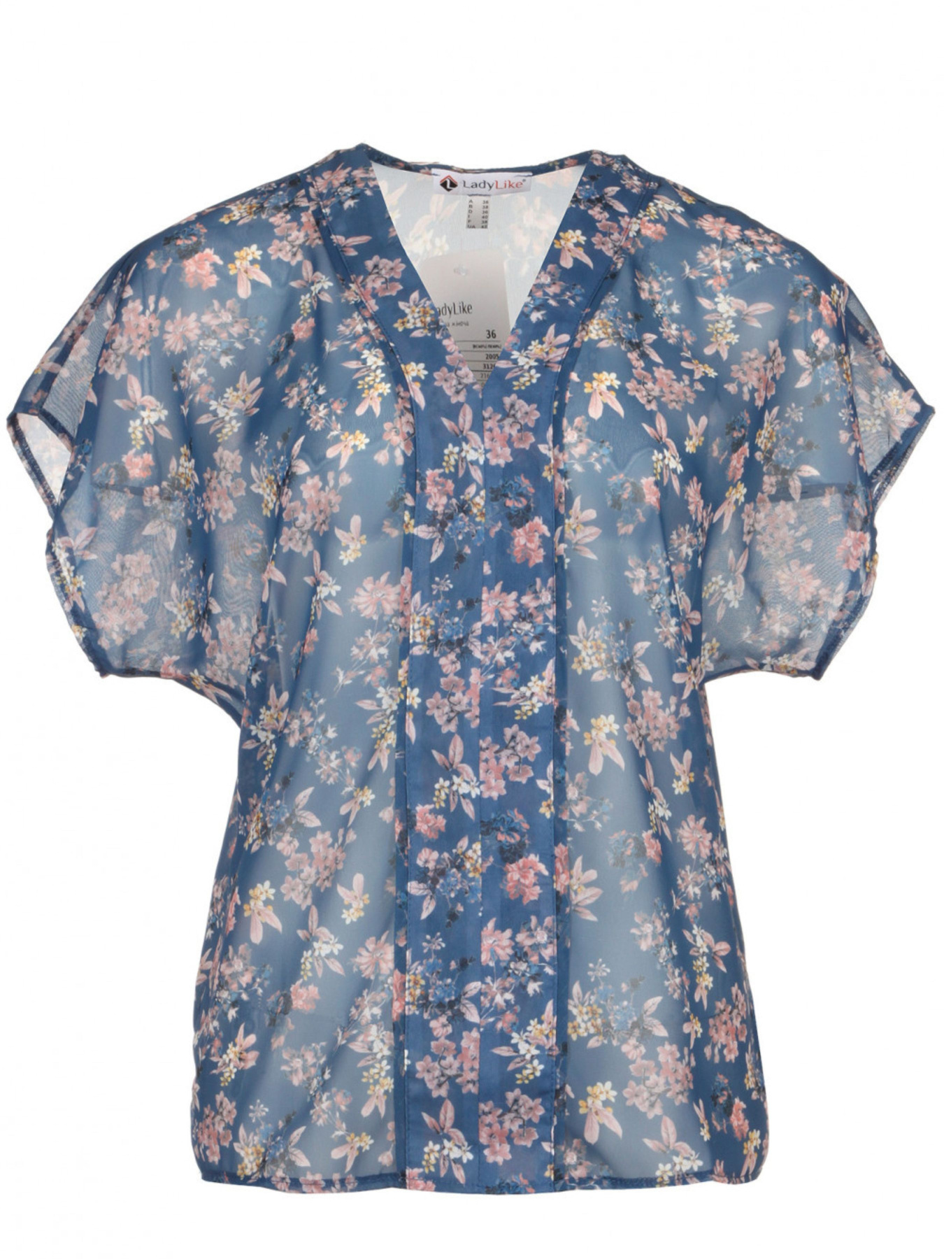 Блуза LadyLike модель ll200531264-sinj Фото
