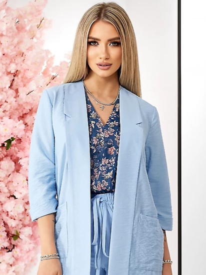 Блейзер LadyLike модель ll228850069-blakitnij - фото