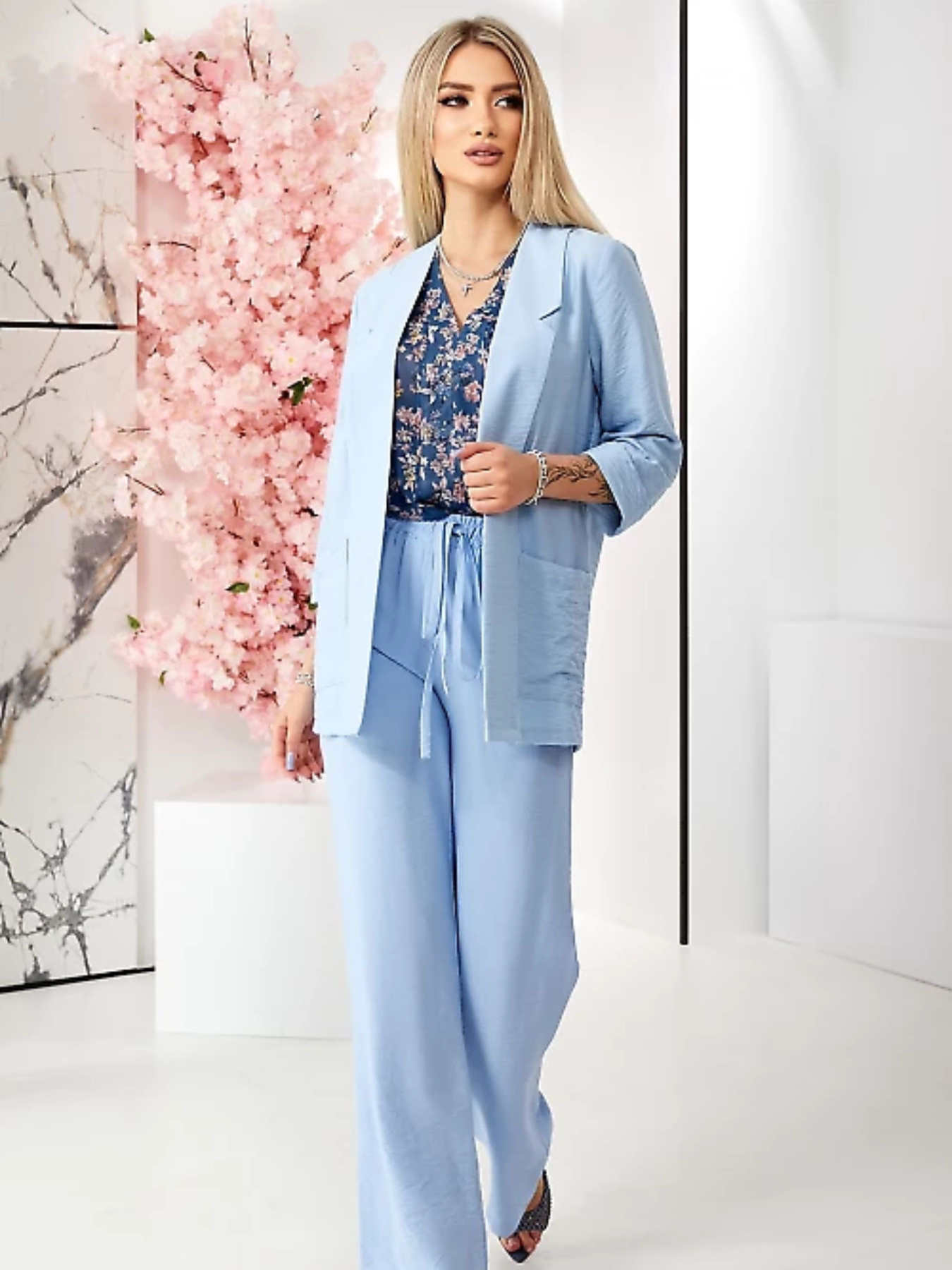 Блейзер LadyLike модель ll228850069-blakitnij Фото