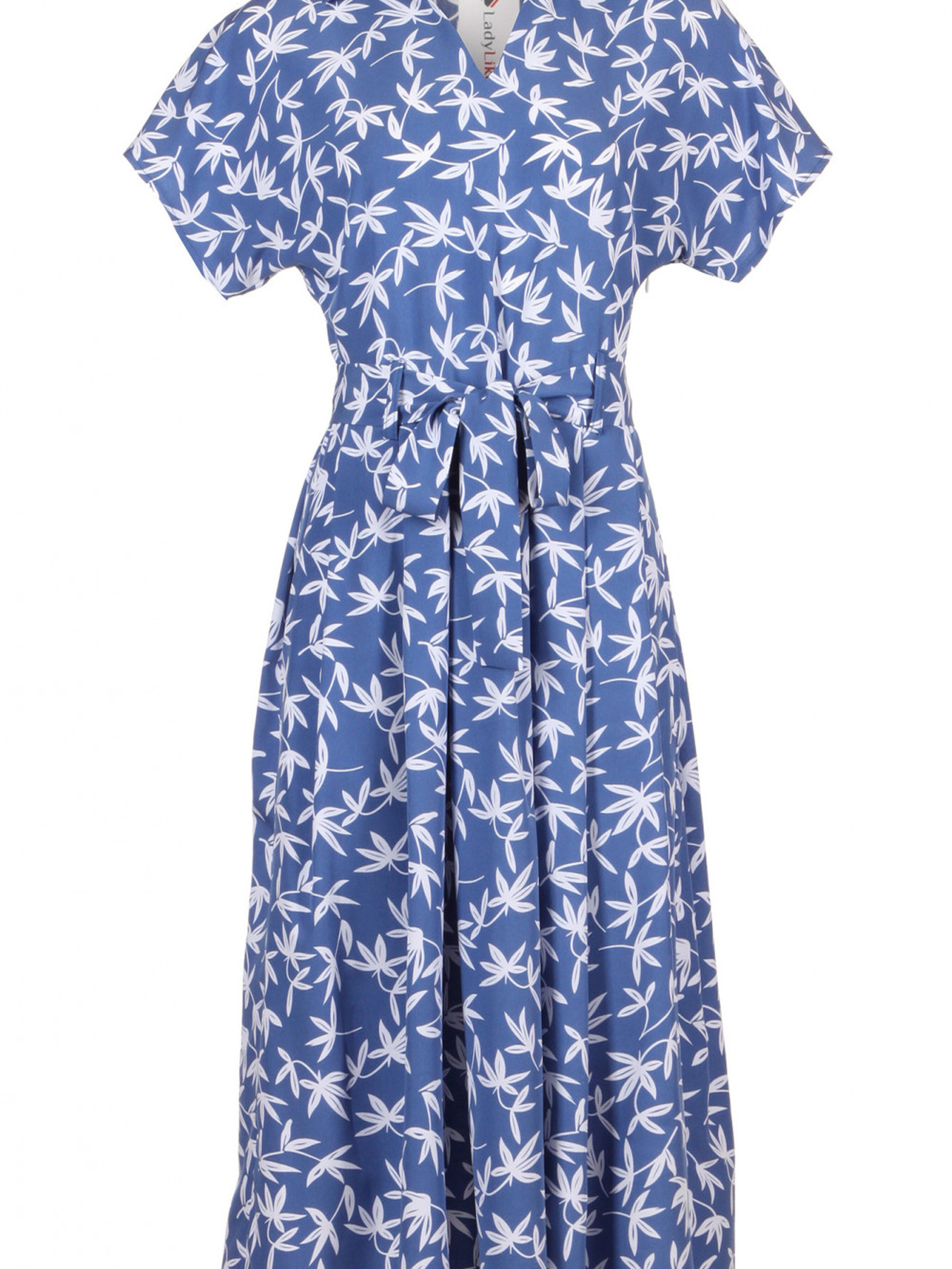 Сукня міді LadyLike модель ll143316761-blakitnij Фото