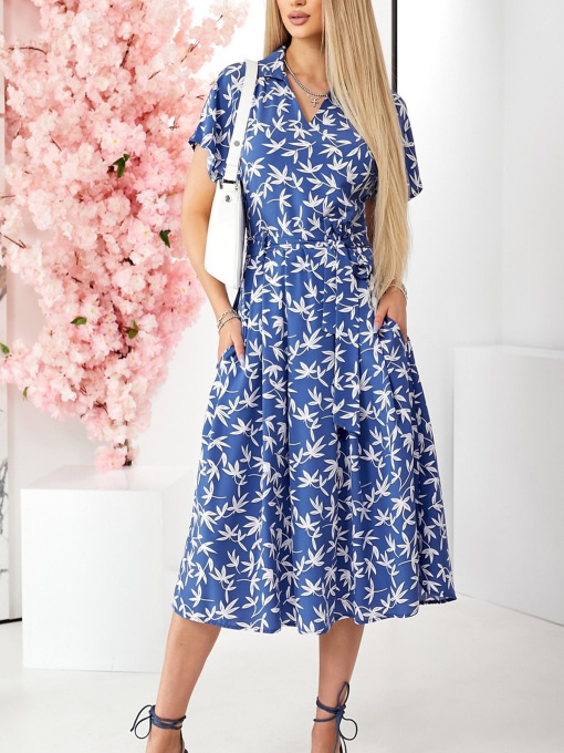 Сукня міді LadyLike модель ll143316761-blakitnij Фото