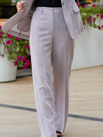 Повседневные штаны LadyLike модель ll226150011-rozhevij Фото