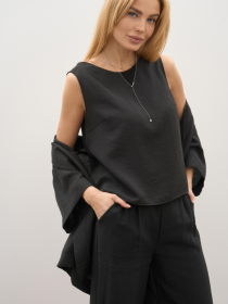 Майка TrikoBakh модель 3060-chornij Фото