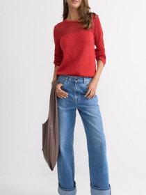 Джемпер TrikoBakh модель 2853-koralovij Фото