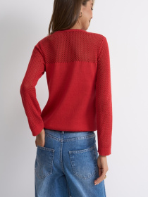 Джемпер TrikoBakh модель 2853-koralovij Джемпер TrikoBakh модель 2853-koralovij Фото