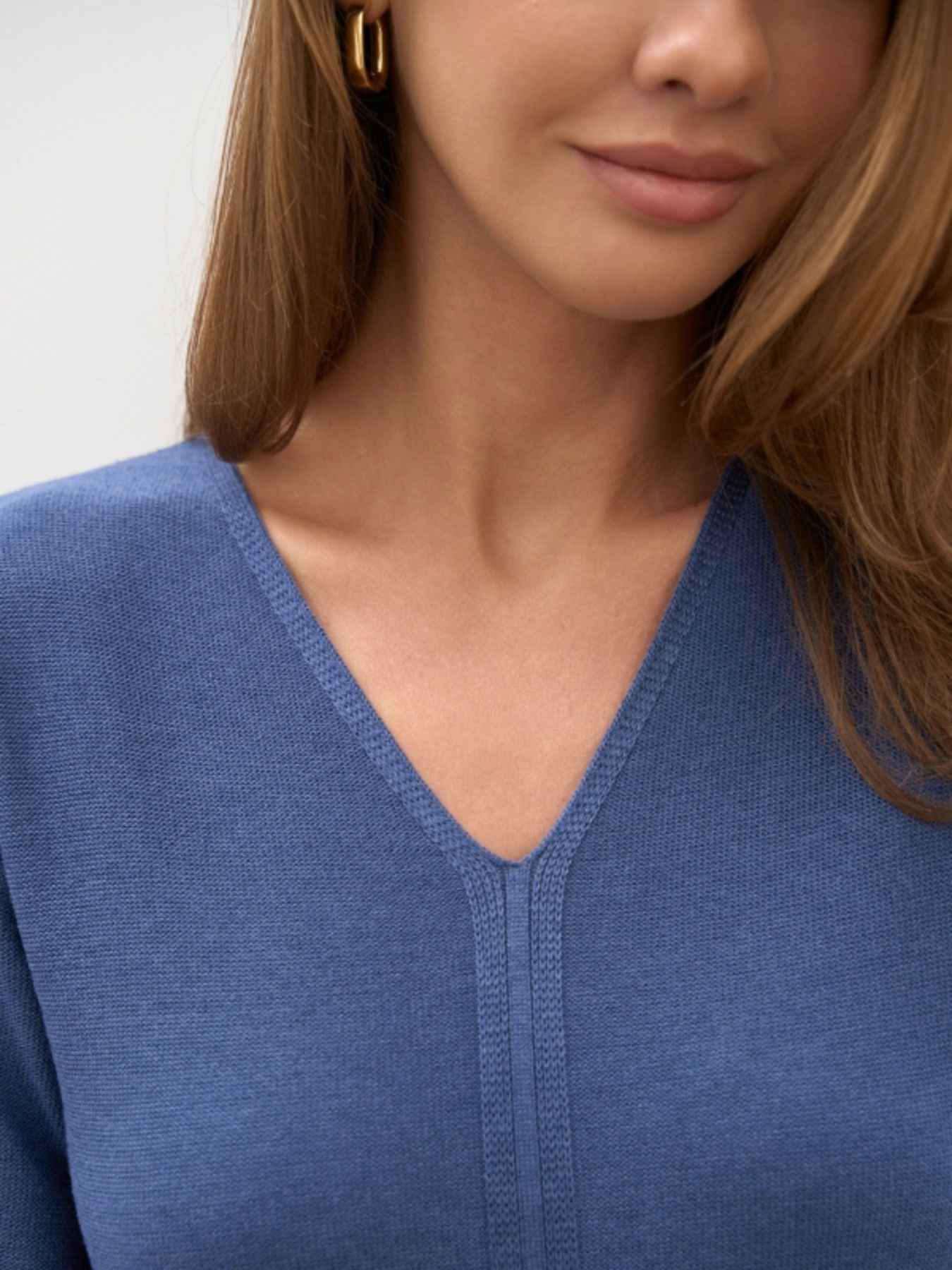 Сукня максі TrikoBakh модель 2854-dzhinsovij Сукня максі TrikoBakh модель 2854-dzhinsovij Фото