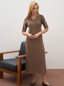 Платье миди TrikoBakh модель 2854-kapuchno Фото