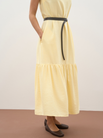 Сукня максі TrikoBakh модель 3051-limonnij Фото