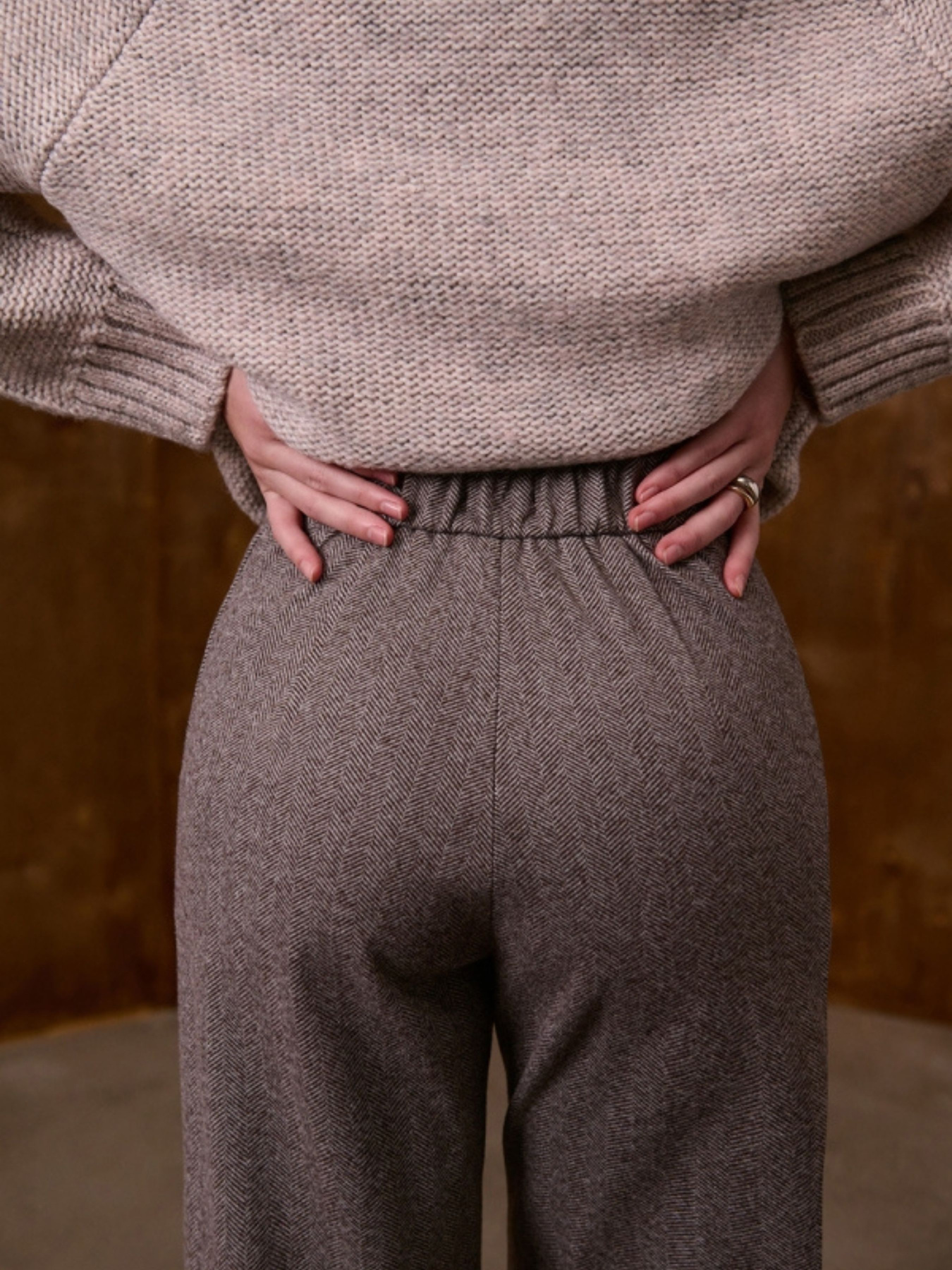 Палаццо TrikoBakh модель 3007-shokoladnij Фото