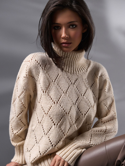 Свитер TrikoBakh модель 2759-kremovij Фото