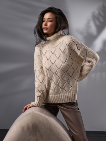 Свитер TrikoBakh модель 2759-kremovij Фото