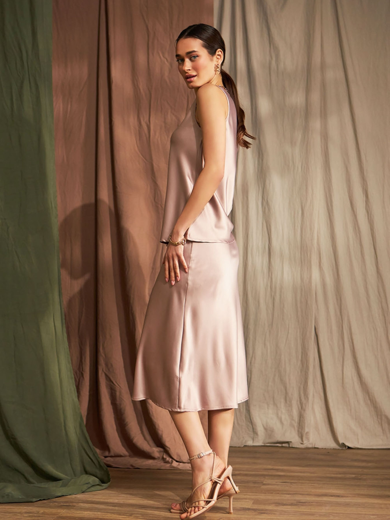 Юбка миди TrikoBakh модель 1794-kapuchno Фото