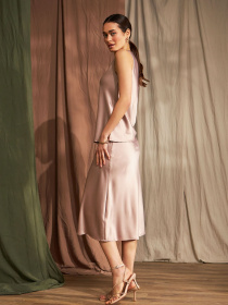 Юбка миди TrikoBakh модель 1794-kapuchno Фото