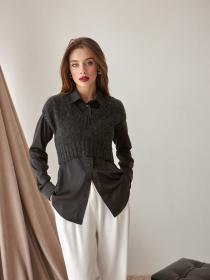 Жилет TrikoBakh модель 2400-antracit Фото