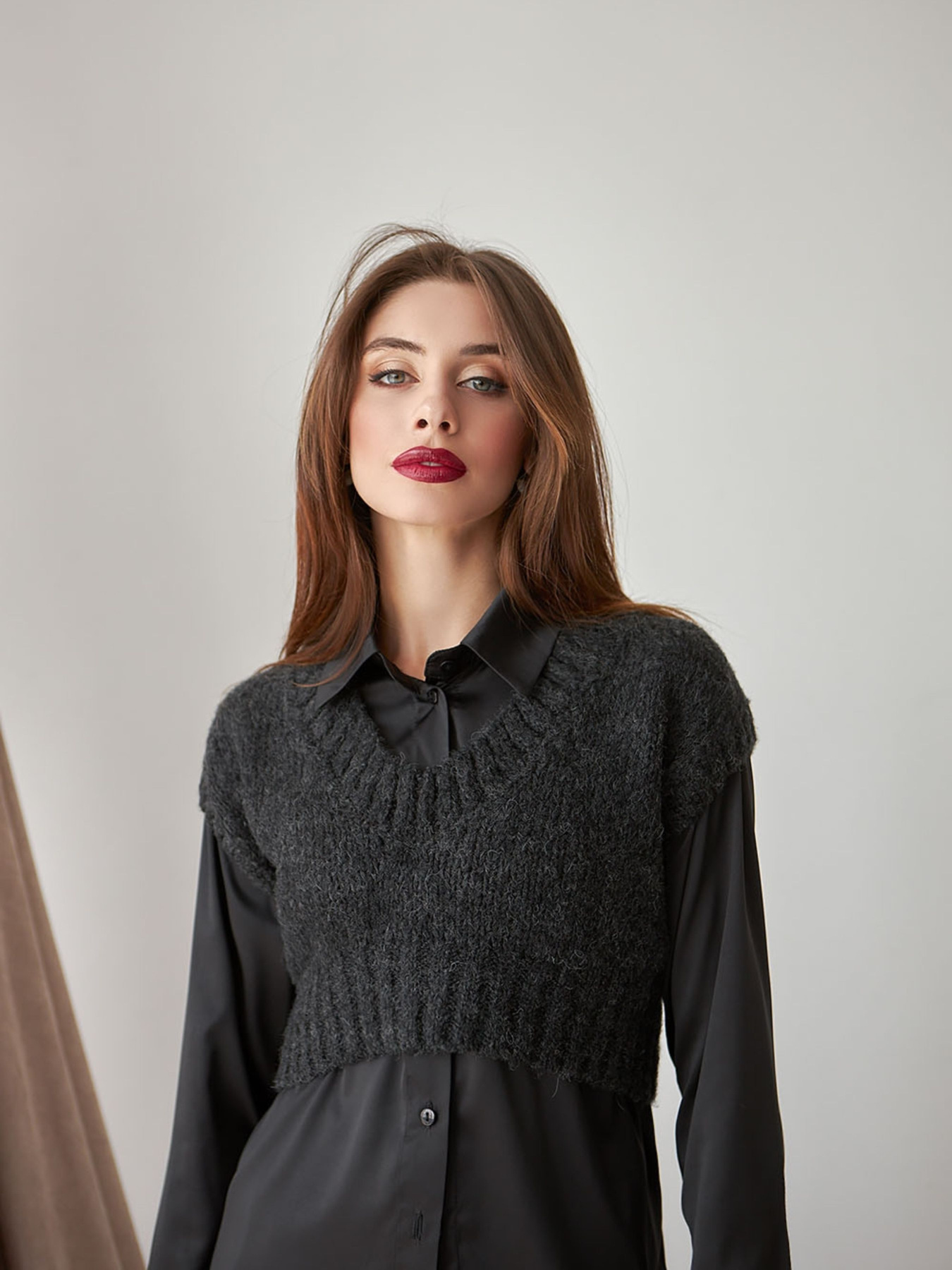 Жилет TrikoBakh модель 2400-antracit Фото