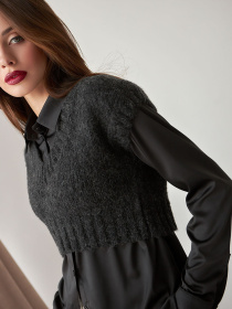 Жилет TrikoBakh модель 2400-antracit Фото