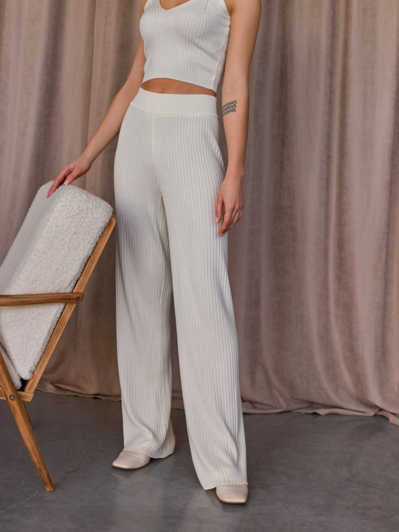 Повседневные штаны TrikoBakh модель 2306-blij Фото