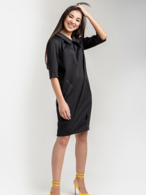 Платье мини TrikoBakh модель 1391-chornij Фото