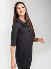 Платье мини TrikoBakh модель 1391-chornij Фото