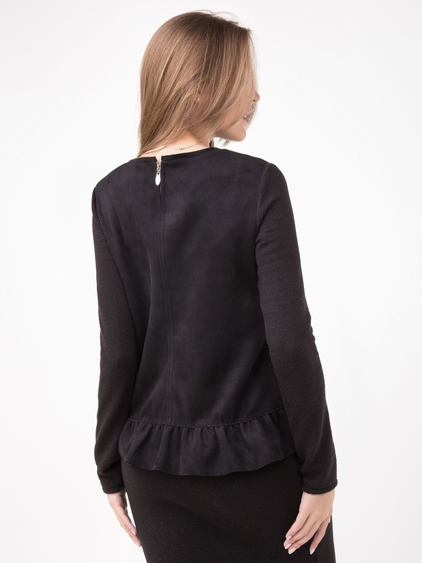 Блуза TrikoBakh модель 1371-chornij Фото