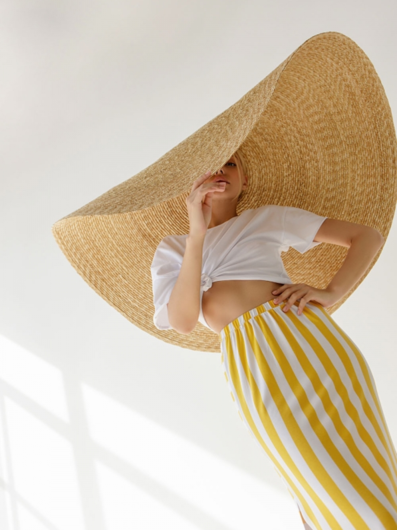 Юбка макси TrikoBakh модель 1168-zhovtij Фото