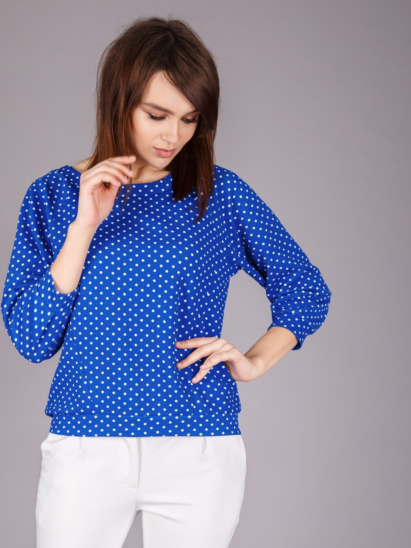 Блуза TrikoBakh модель 1150-elektrik Фото