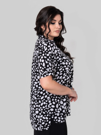 Блуза All Posa модель ap102400p-chornij Фото