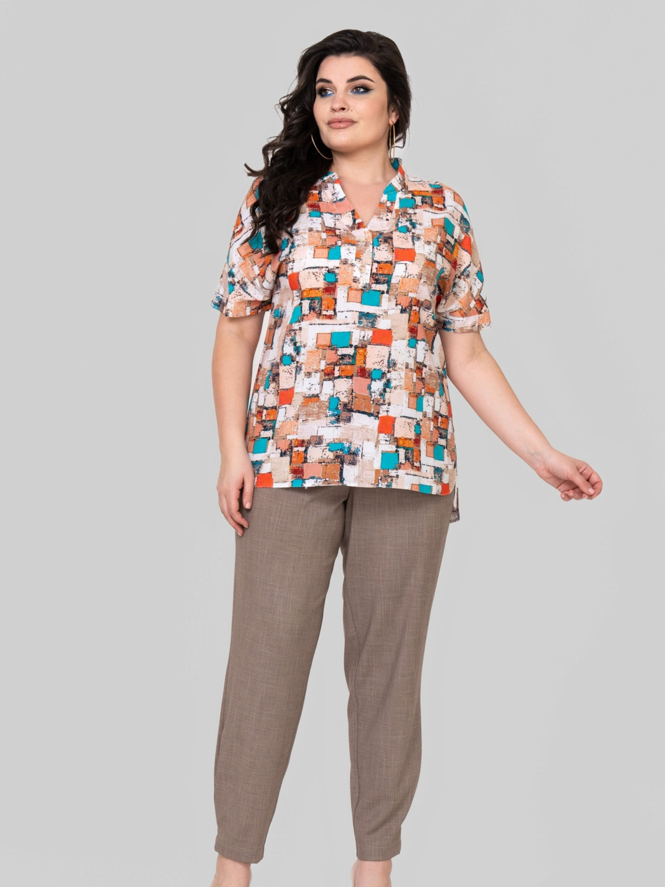 Блуза All Posa модель ap102400p-abstrakcq Фото