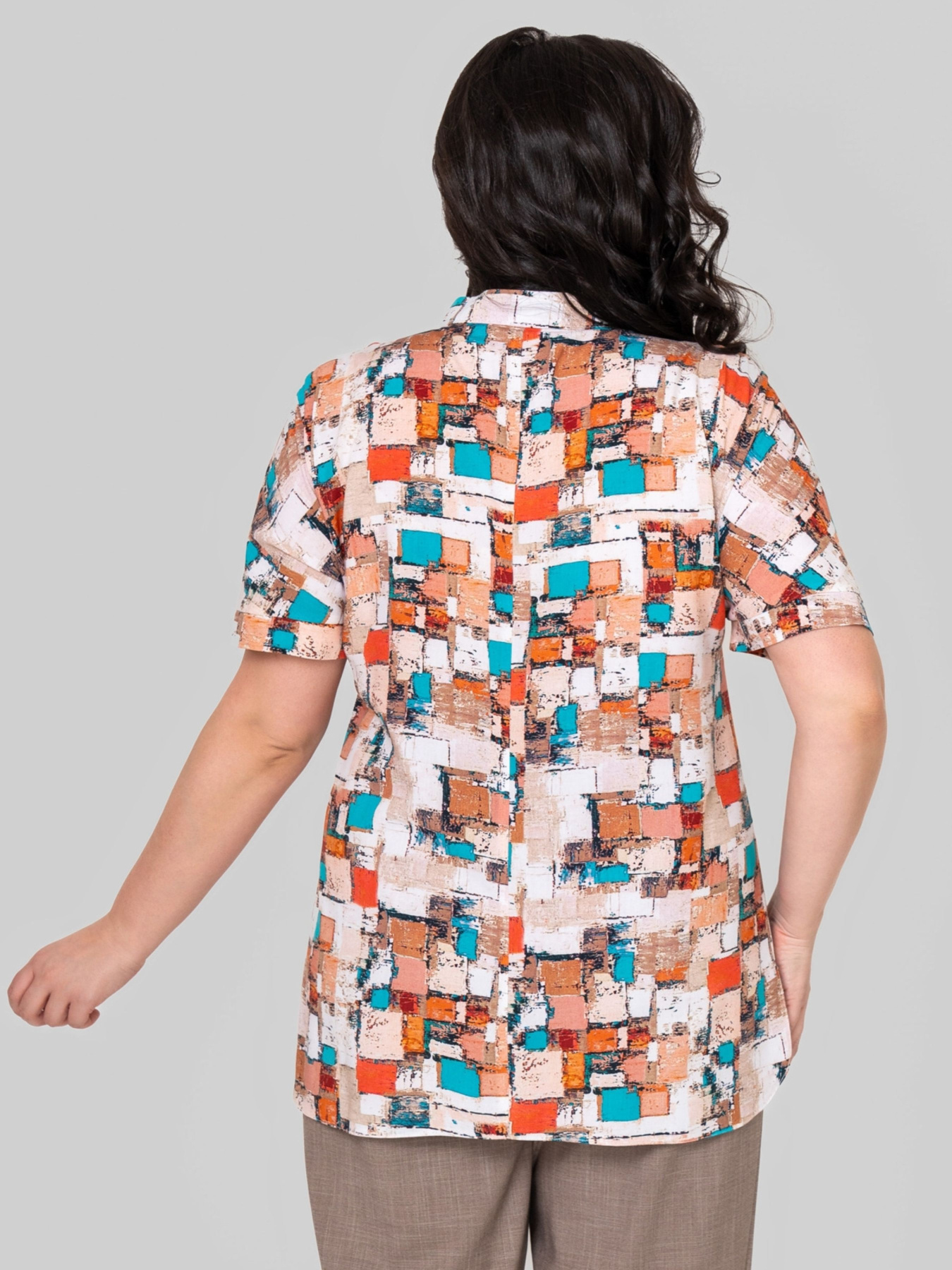 Блуза All Posa модель ap102400p-abstrakcq Фото