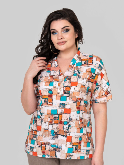 Блуза All Posa модель ap102400p-abstrakcq Фото