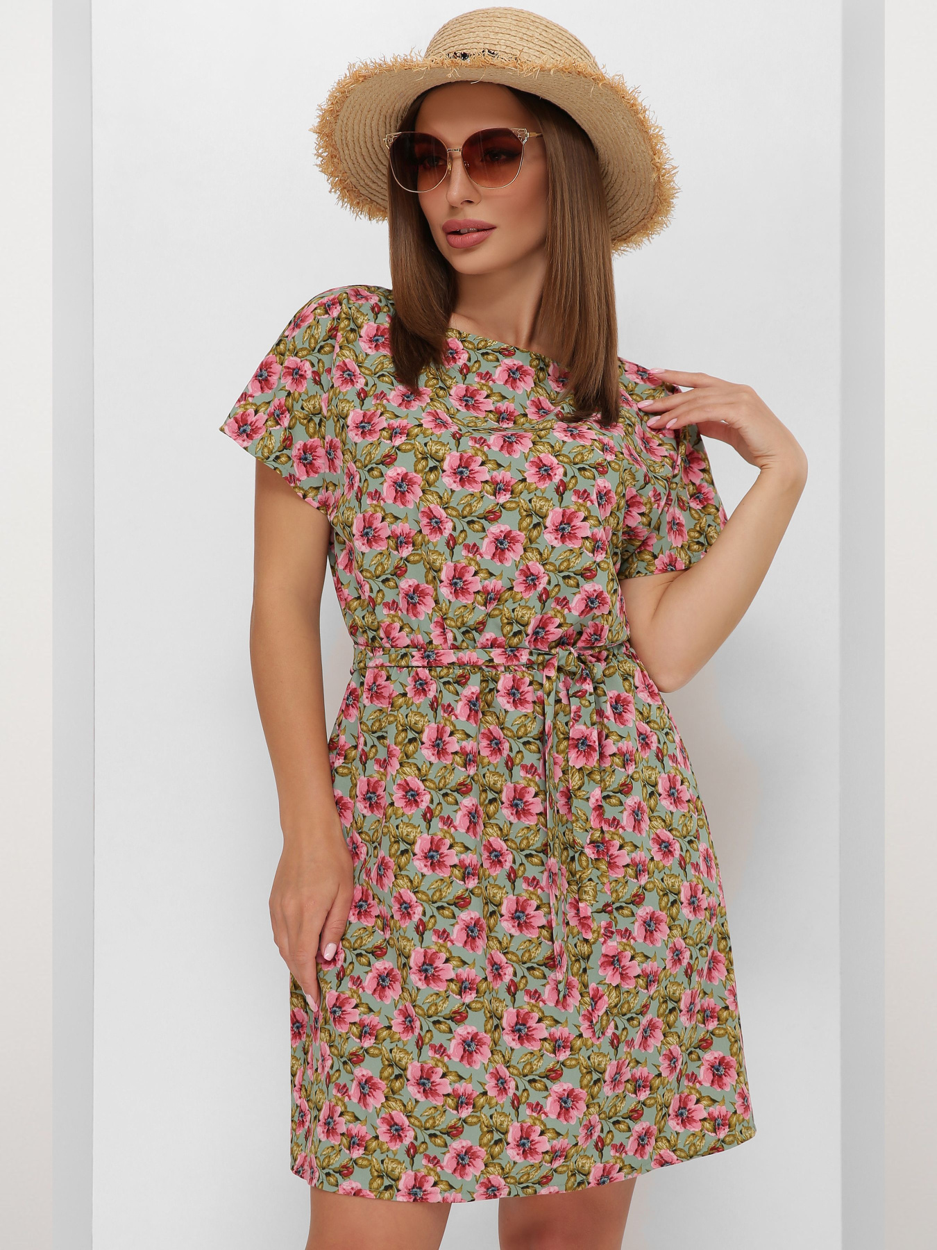 Сукня міні MarSe модель marse-platxe-1891-haki Фото