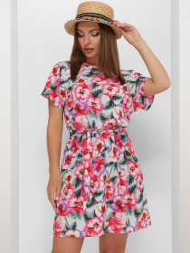 Платье мини MarSe модель marse-platxe-1891-krasnj Фото