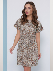 Сукня міні MarSe модель marse-platxe-1828-bezhevj Фото