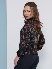 Блуза MarSe модель marse-bluza-1824-temno-sinij Фото