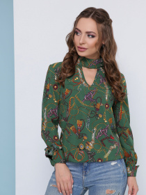 Блуза MarSe модель marse-bluza-1824-zelenj Фото