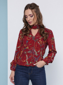 Блуза MarSe модель marse-bluza-1824-bordovj Фото