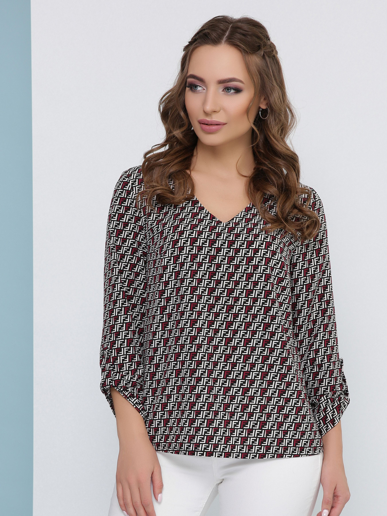 Блуза MarSe модель marse-bluza-1819-bordovj Фото